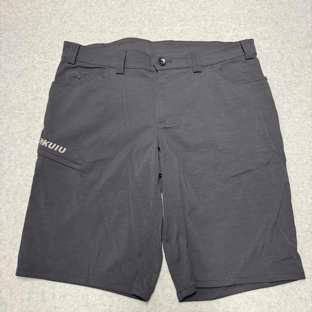KUIU Switchback Shorts Mens 38 Gray 11in Lightweight Stretch Hiking Outdoors